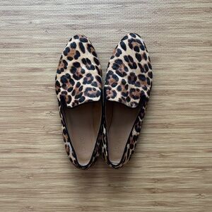 J. Crew Factory Leopard Print Women's Loafers size 12